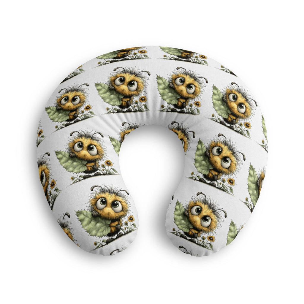 Cutie Bee Pattern Nursing Pillow Cover