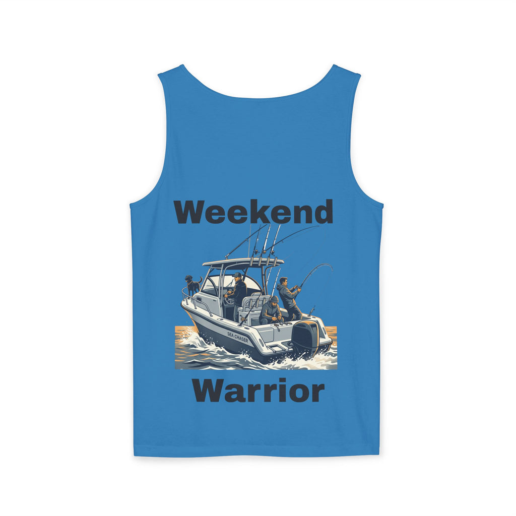 Weekend Warrior Fishing Boat Tank Top