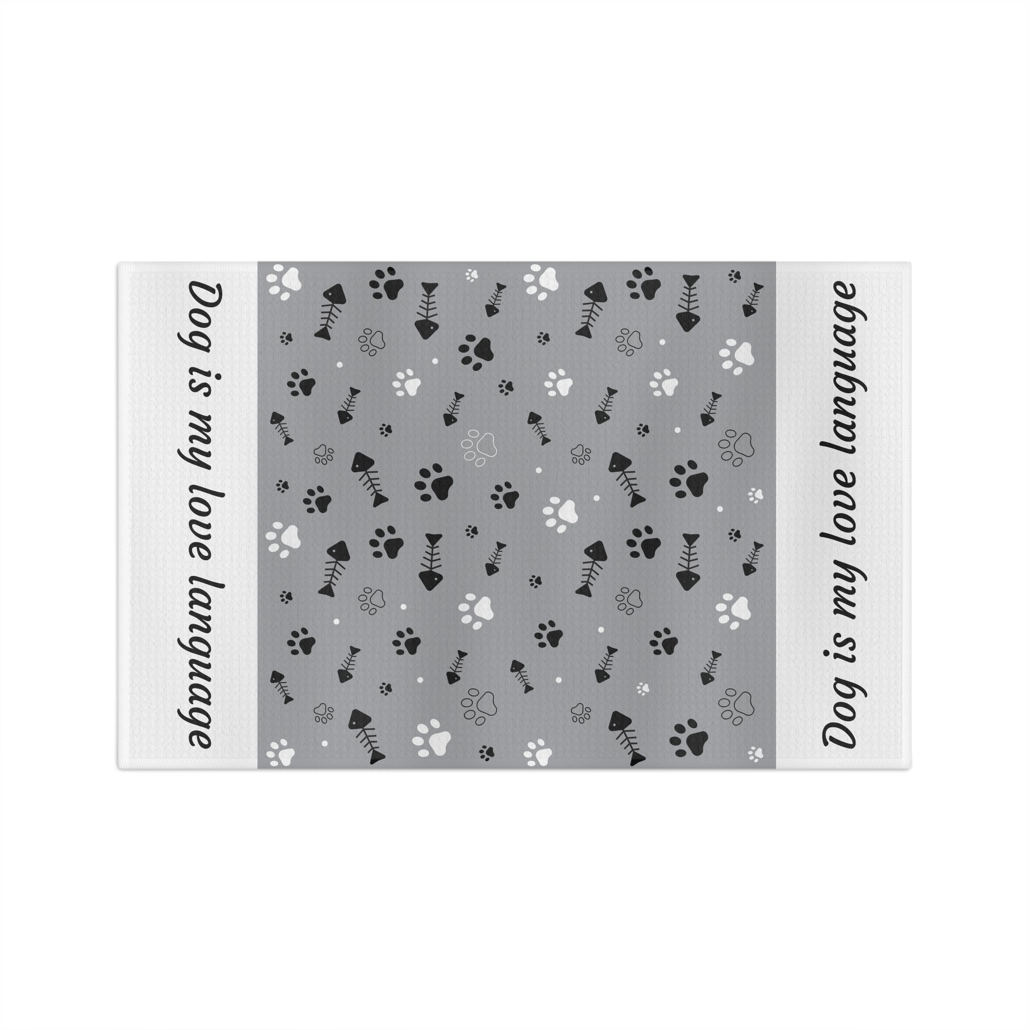 Dog Microfiber Tea Towel