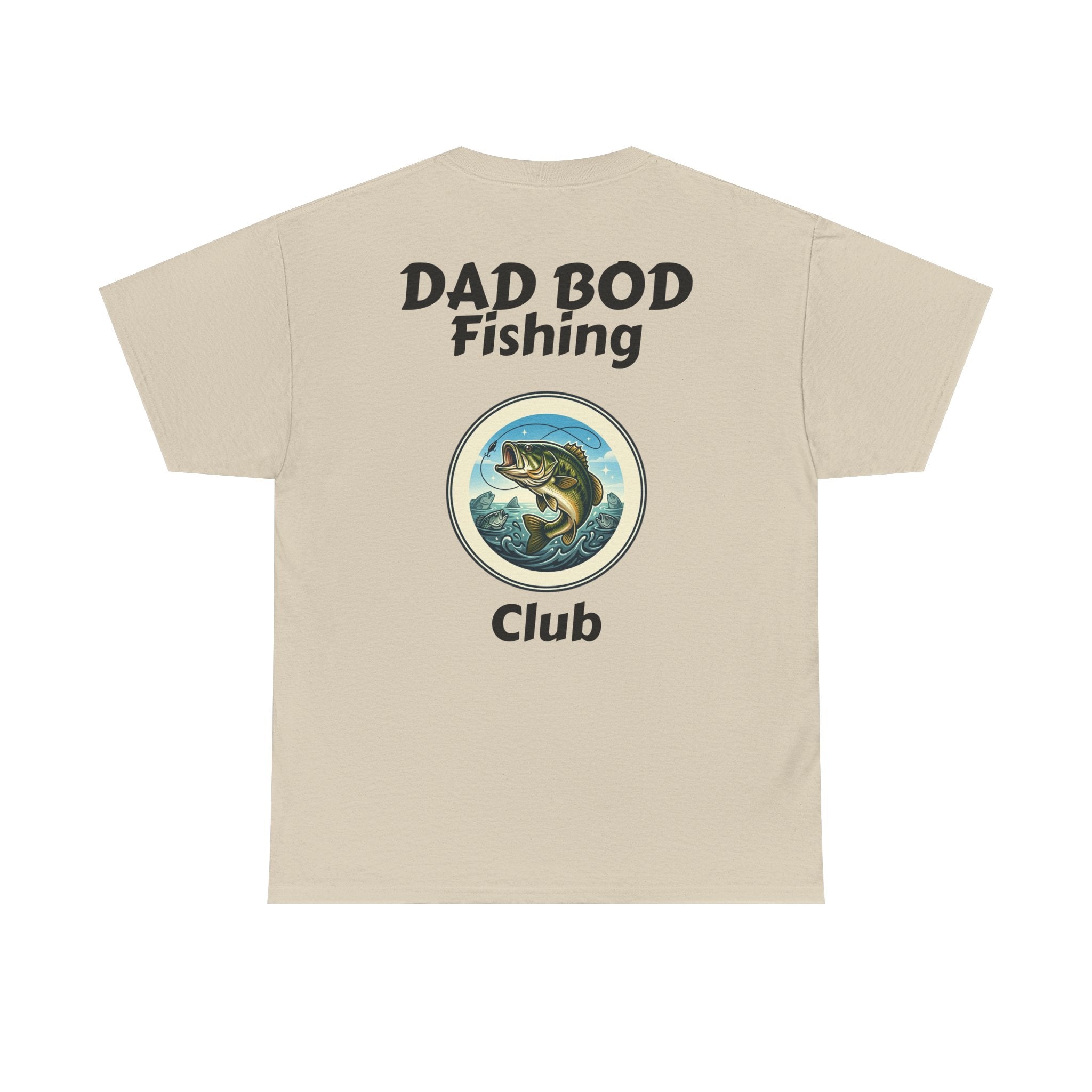 Dad Bod Fishing Club Cotton T-Shirt