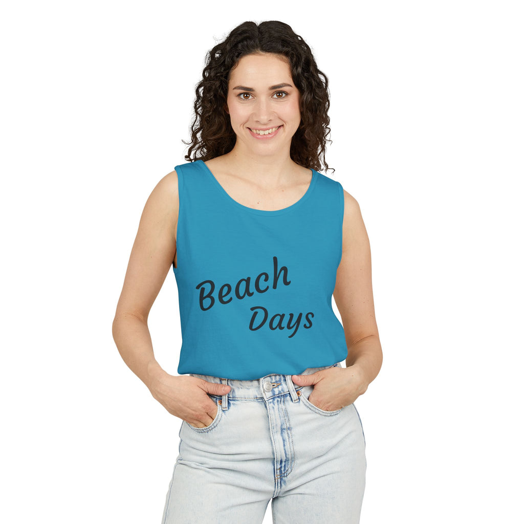 Beach Days Unisex Tank top