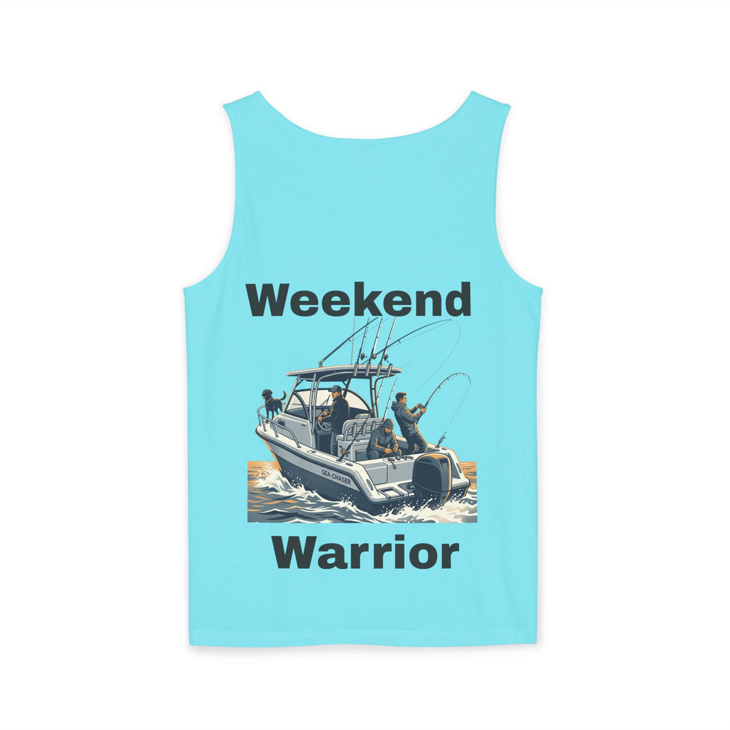 Weekend Warrior Fishing Boat Tank Top