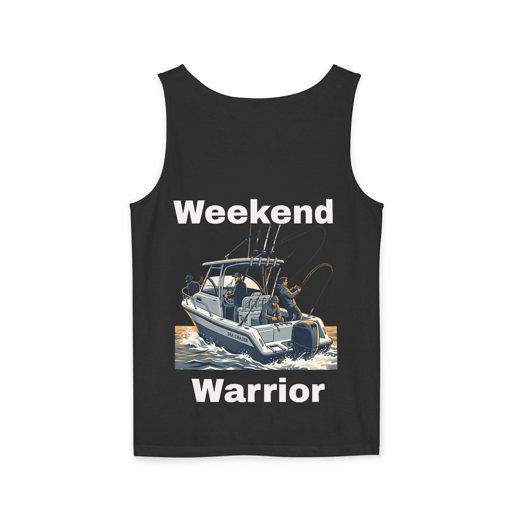 Weekend Warrior Fishing Boat Tank Top