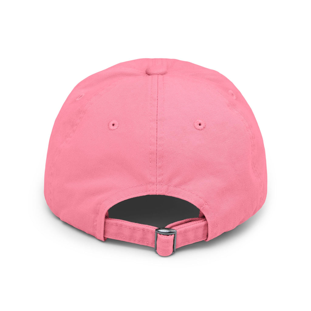 Jumping Bass Distressed Fishing Hat