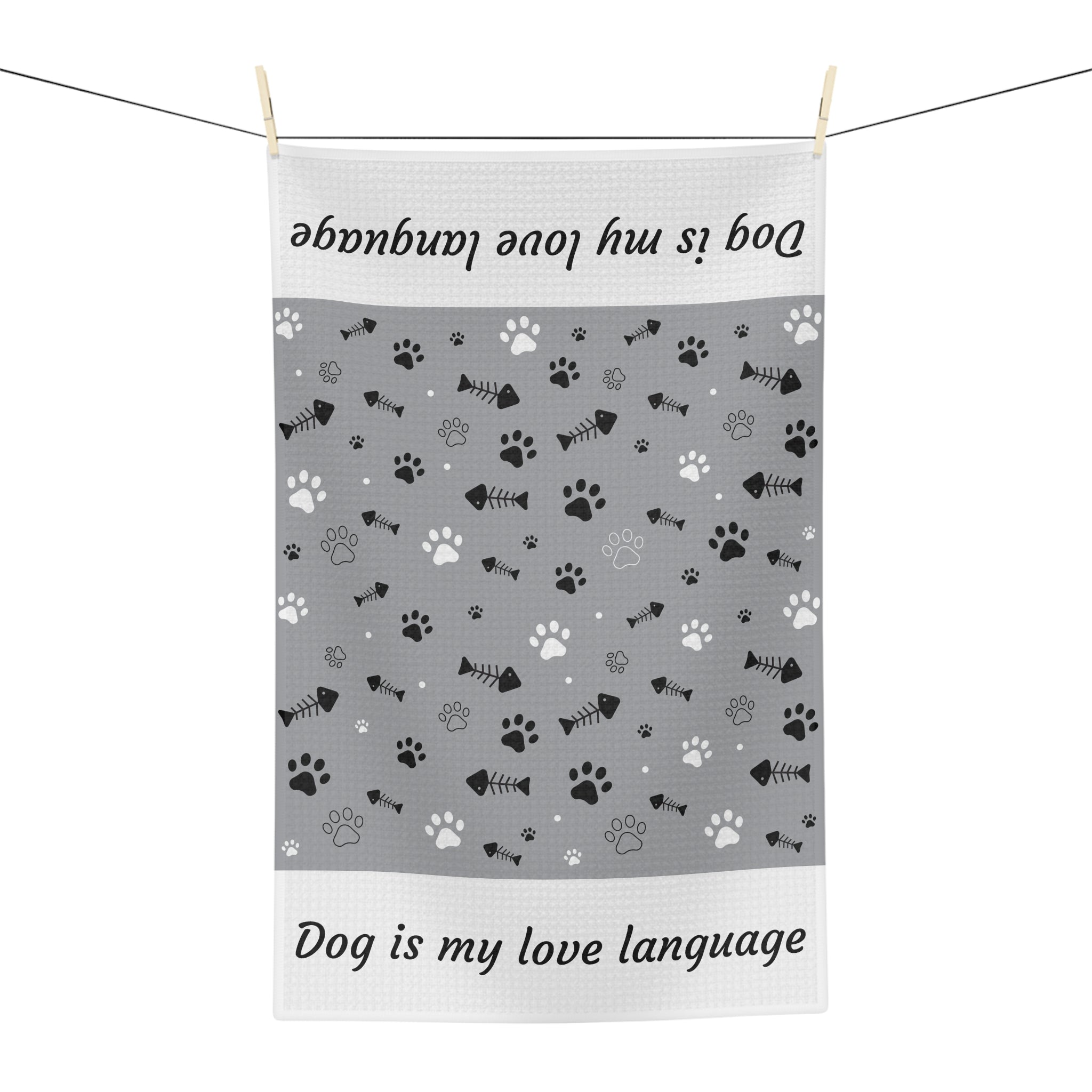 Dog Microfiber Tea Towel