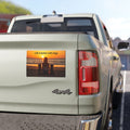 Car magnet for dog owners